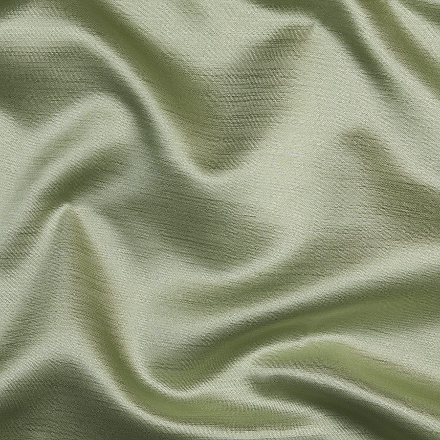 Shantung Avocado tablecloths and overlay